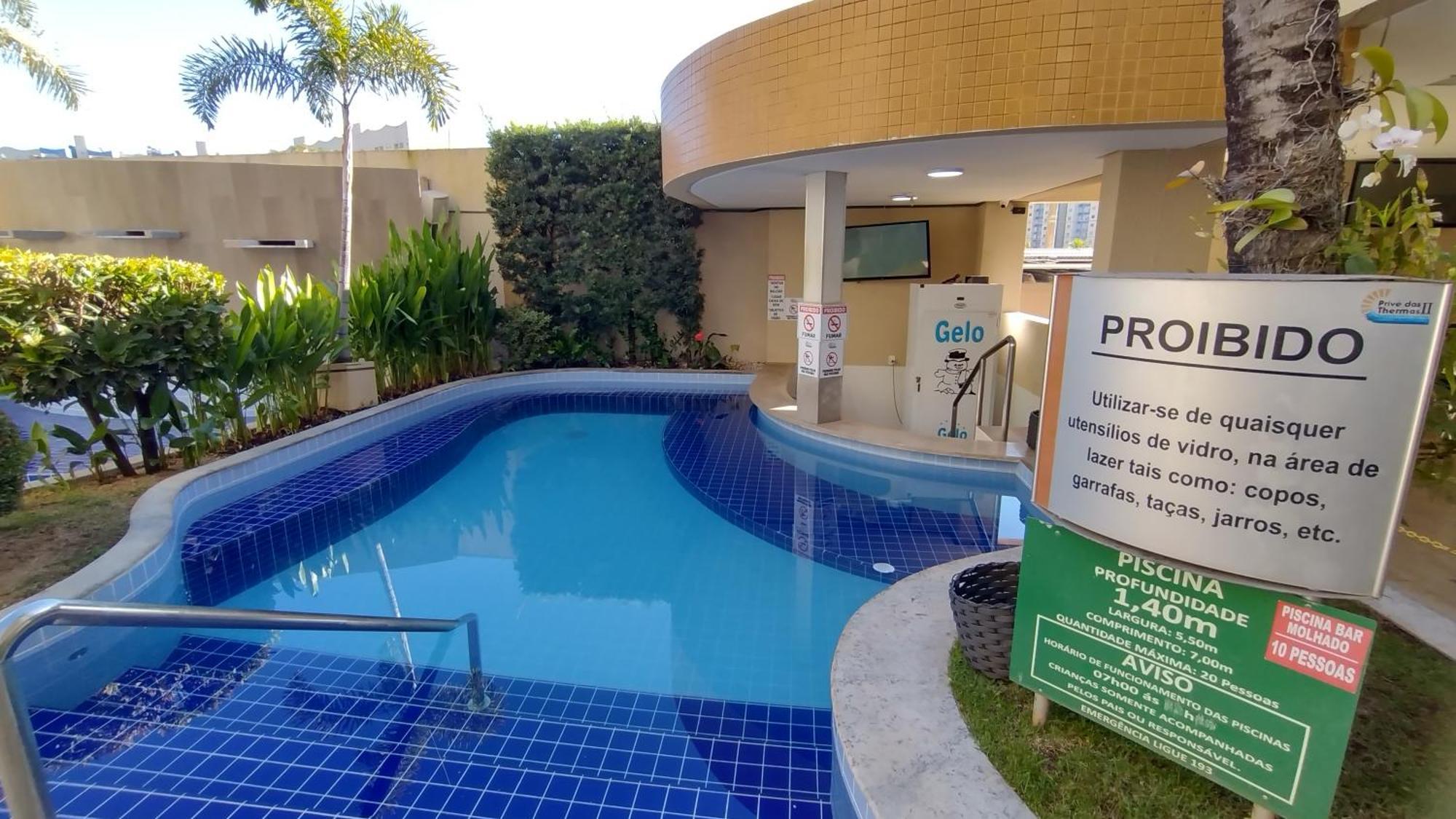 Apartment Prive Thermas Ii - Achei Ferias - Com Roupa De Cama Caldas Novas
