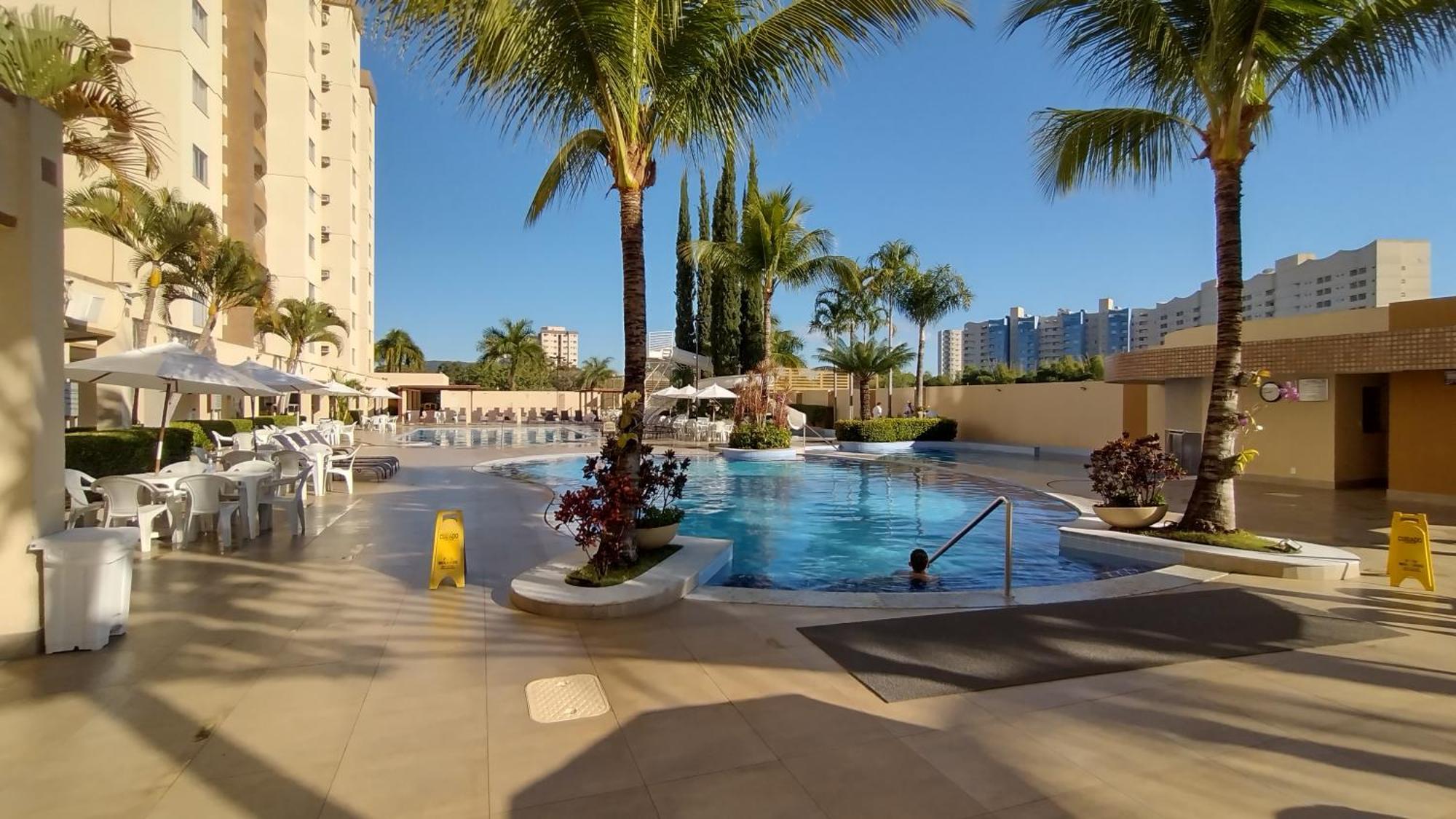 Prive Thermas Ii - Achei Ferias - Com Roupa De Cama Apartment